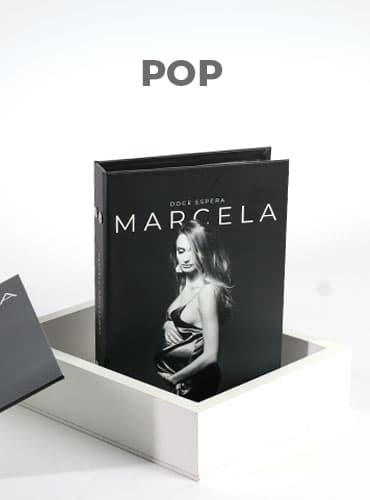 Álbum personalizado pop para Fotos 15x21 com Encaixe Personalizado